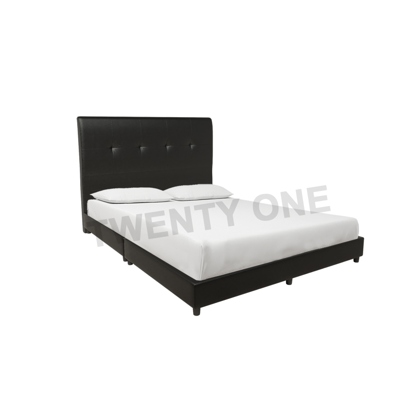 CHARM FAUX LEATHER BED FRAME MODEL B