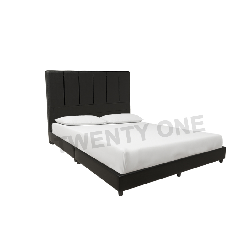 CHARM FAUX LEATHER BED FRAME MODEL C