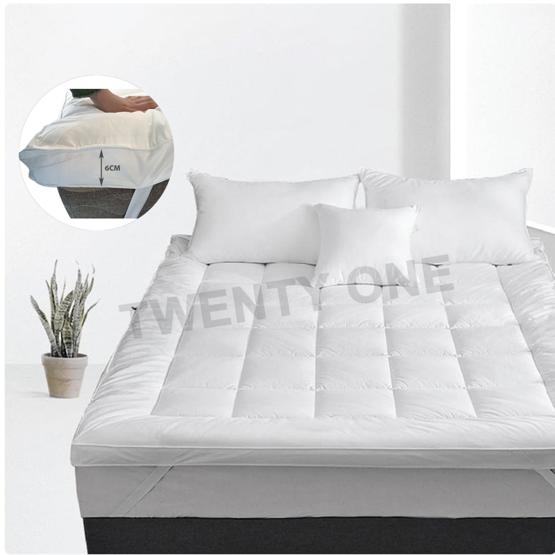 Quality Mattress Topper (Feather Fabric Soft Mattress)