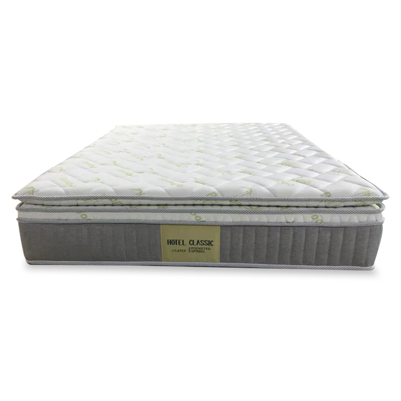 13 Inch Bamboo Nura Latex Pocketed Spring Mattress