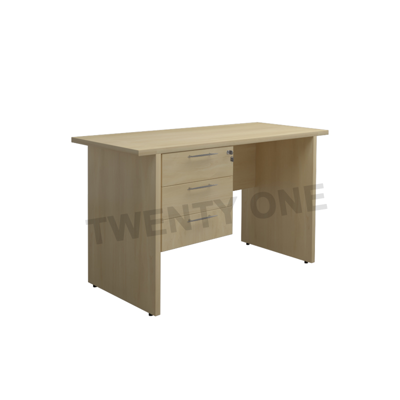 JANE OFFICE SERIES WITH DRAWER(BEECH COLOUR)