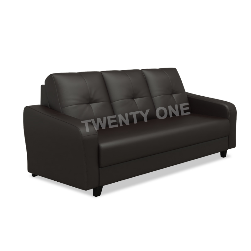 VAZZO FAUX LEATHER SEATER  SOFA