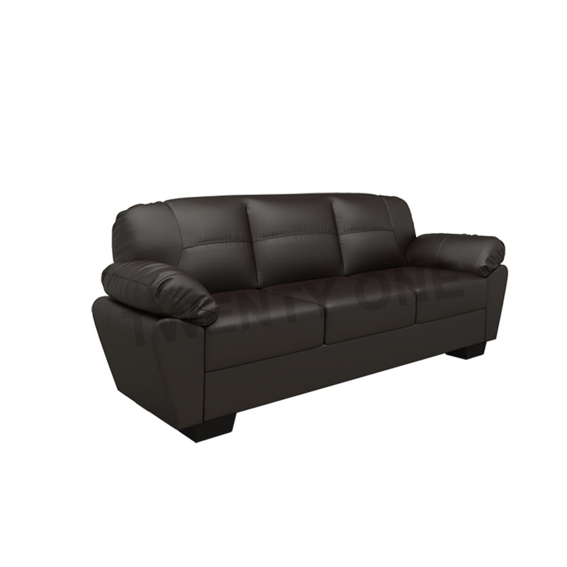 ALLIUM FAUX LEATHER SEATER SOFA