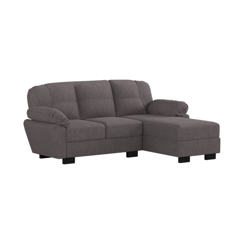 ALLIUM FABRIC SEATER WITH CHAISE SOFA