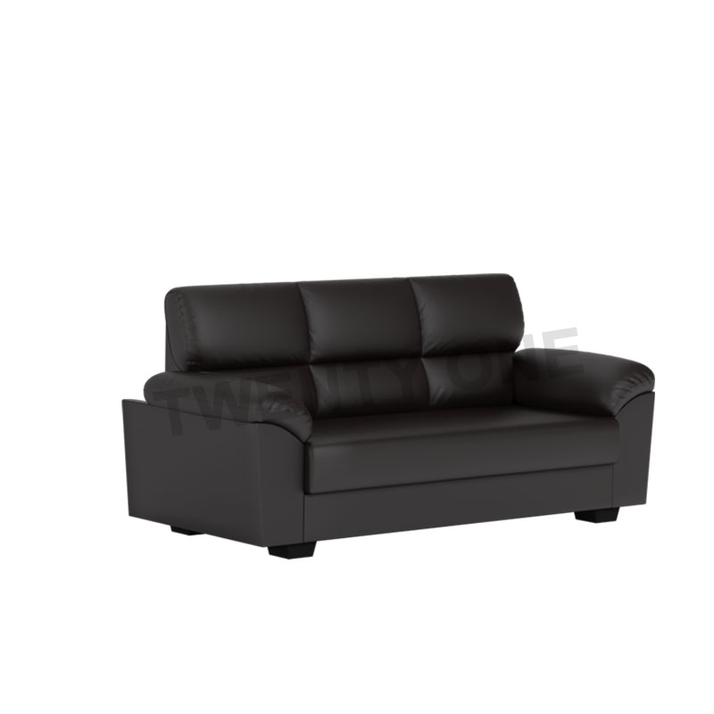 LONDYN FAUX LEATHER SOFA