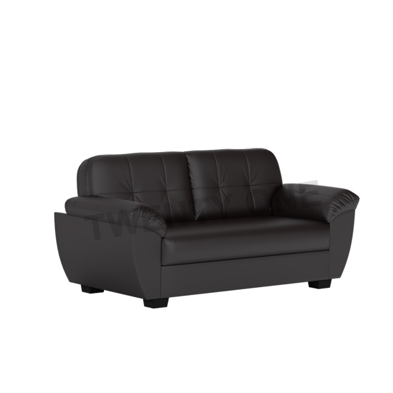 EMBERE FAUX LEATHER SEATER SOFA