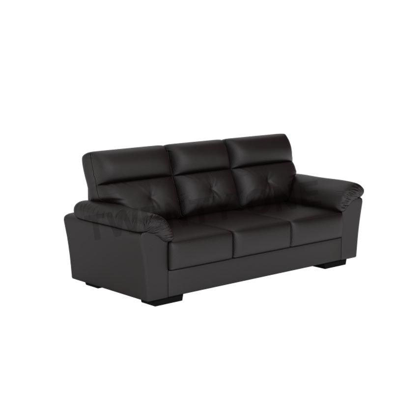 ESTHER HALF LEATHER SEATER SOFA