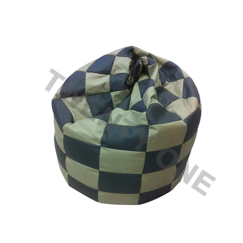 POLLY LEATHER BEAN BAG - SINGLE COLOUR